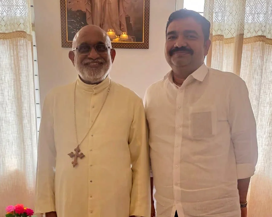 Met His Grace Mar Raphael thattil, major Achbishop of the catholic Church