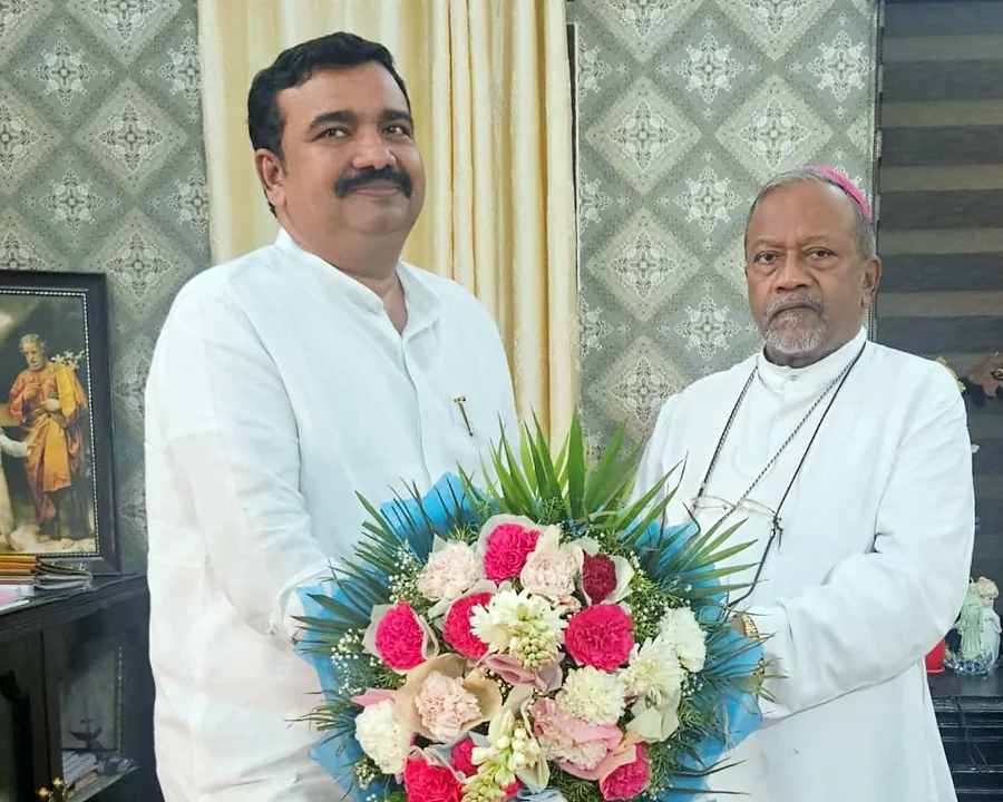 Met His Grace Peter Machado Archbishop of Bangalore