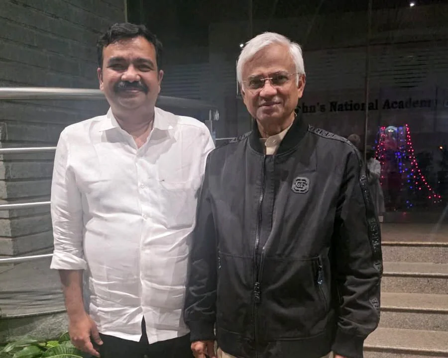 With His Grace metropolitan Arch Bishop of Madurai, Rev Antonyswamy savarimuthu